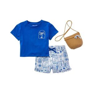 Freestyle Girls  3Pc Life's A Beach Set, Blue